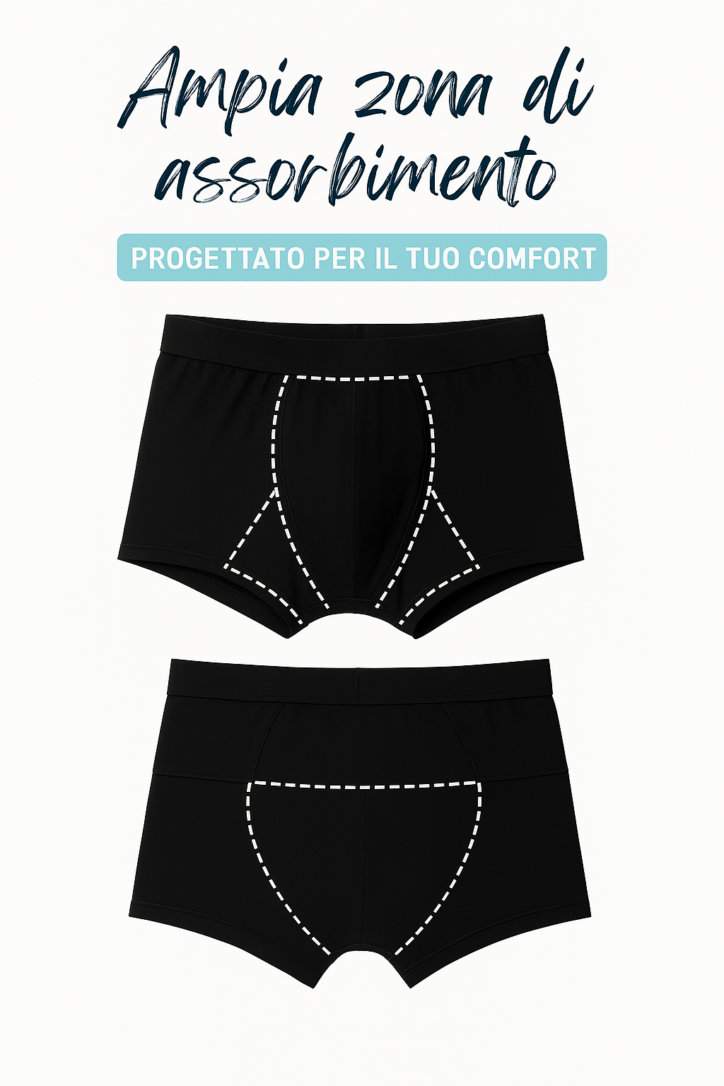 Boxer Per incontinenza Ultra-Assorbente