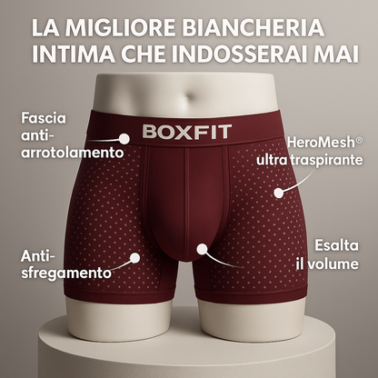 BOXER BOXFIT 2.0 IN FIBRA DI BAMBÙ - COMFORT RIVOLUZIONARIO PER TUTTA LA GIORNATA