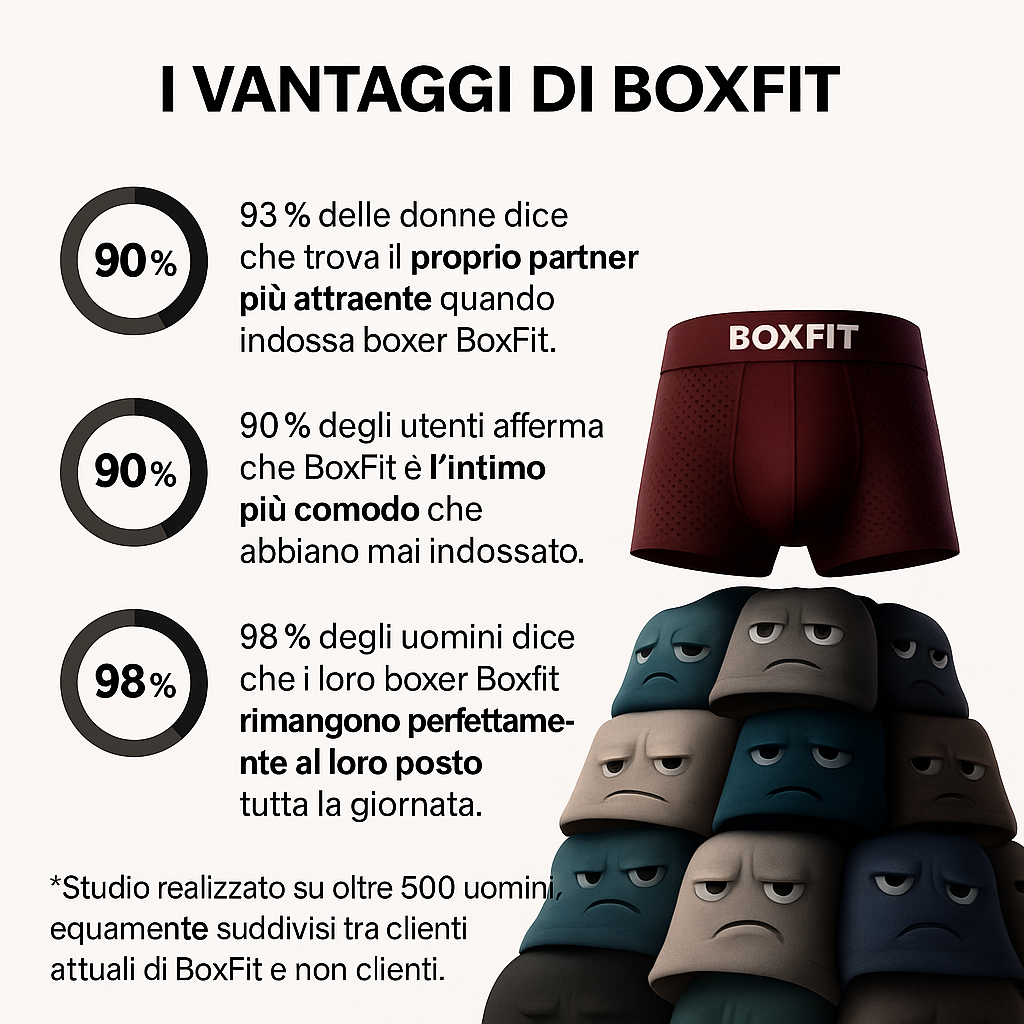 BOXER BOXFIT 2.0 IN FIBRA DI BAMBÙ - COMFORT RIVOLUZIONARIO PER TUTTA LA GIORNATA