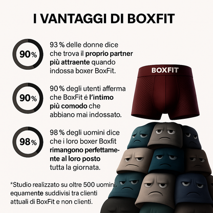BOXER BOXFIT 2.0 IN FIBRA DI BAMBÙ - COMFORT RIVOLUZIONARIO PER TUTTA LA GIORNATA