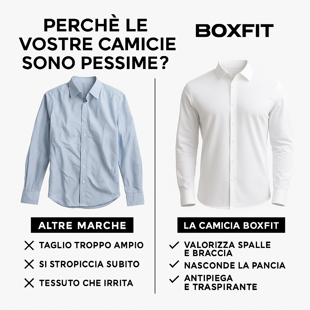 Camicia Antipiega