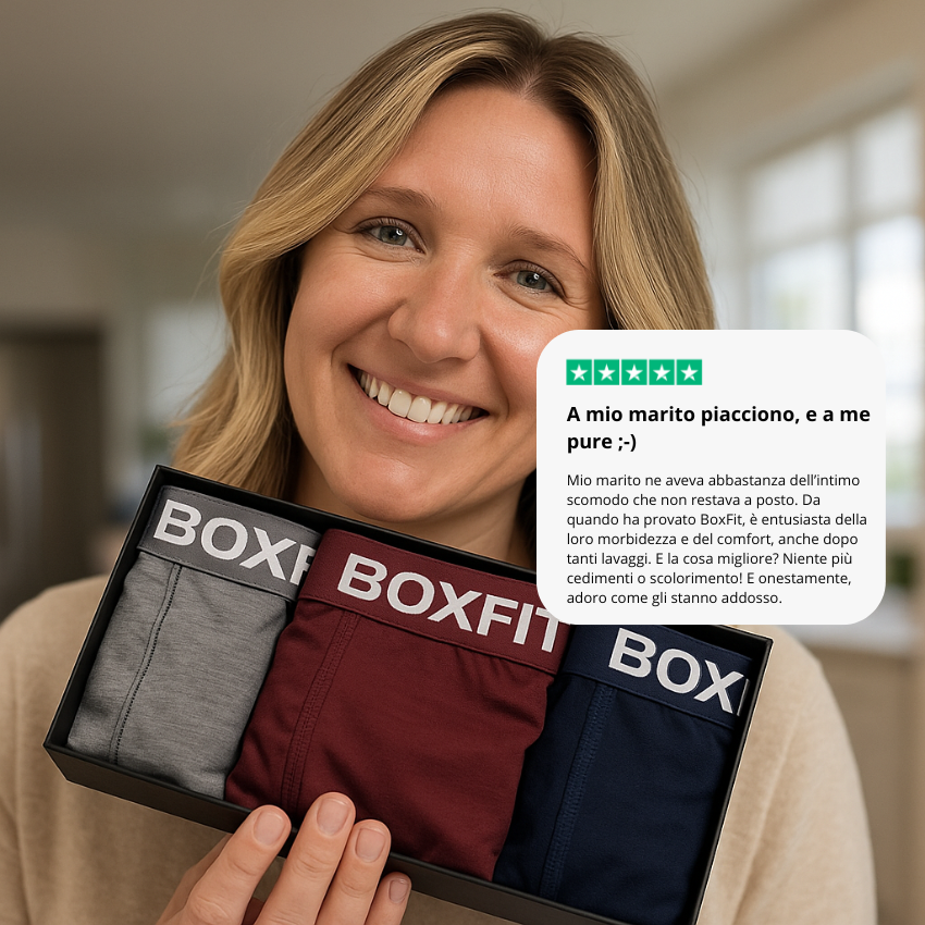 BOXER BOXFIT 2.0 IN FIBRA DI BAMBÙ - COMFORT RIVOLUZIONARIO PER TUTTA LA GIORNATA